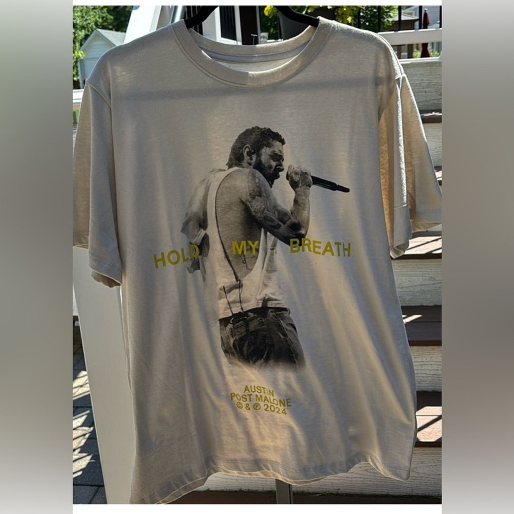 Austin Post Malone Hold My Breath Concert Tee @2024.